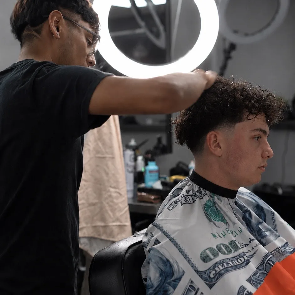 skin fade haircut at Faders Barber Studio in Largo FL